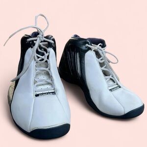 adidas Black and White Athletic Shoes